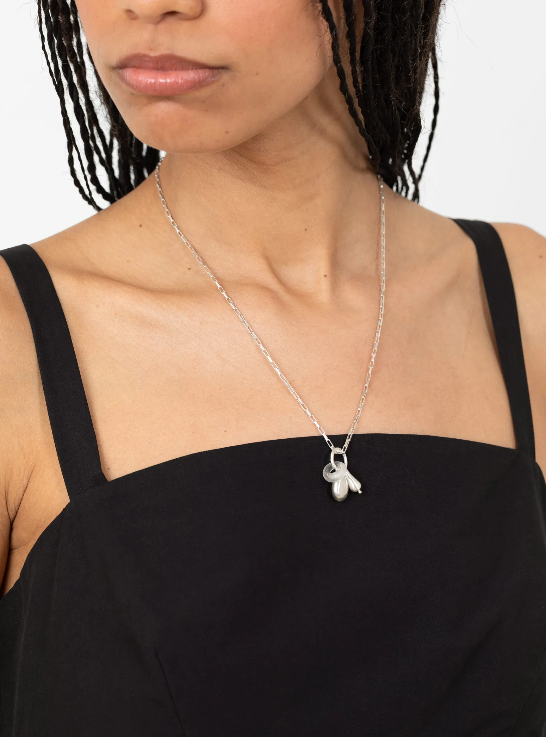 Baba Charm Necklace Clear<Lizzie Ames Discount