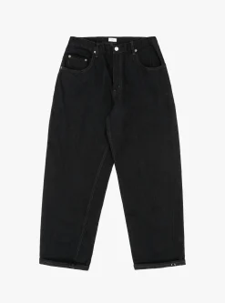 Baggy 5 Pocket Pants Black (One Wash)<CIOTA Sale