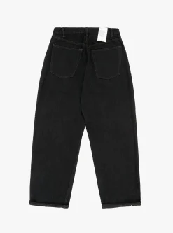 Baggy 5 Pocket Pants Black (One Wash)<CIOTA Sale