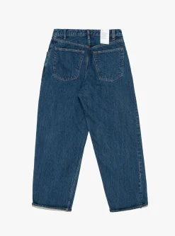 Baggy 5 Pocket Pants Dark Blue Damage<CIOTA Clearance