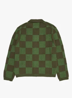 Baker Cardigan Green<YMC Fashion