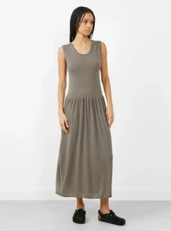 Balloon Slip Dress Concrete<Lauren Manoogian Hot