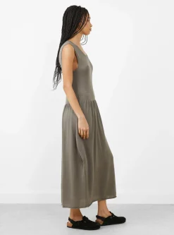 Balloon Slip Dress Concrete<Lauren Manoogian Hot