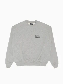 Banana Logo Sweatshirt Grey Marl<Arnold Park Studios Best