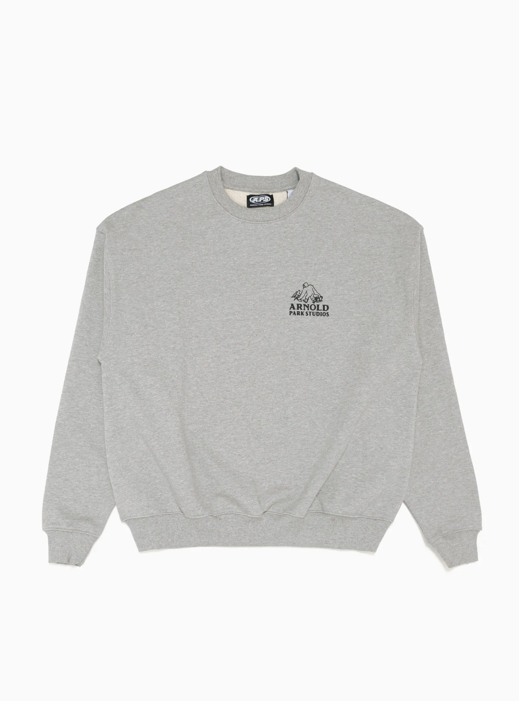 Banana Logo Sweatshirt Grey Marl<Arnold Park Studios Best