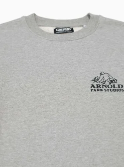 Banana Logo Sweatshirt Grey Marl<Arnold Park Studios Best