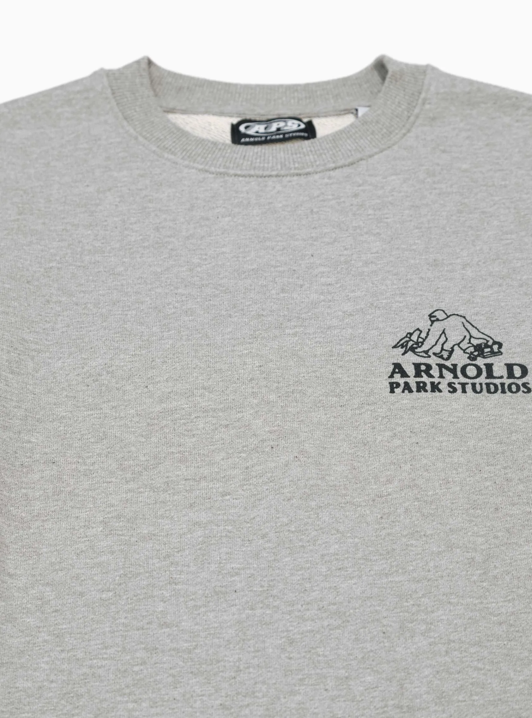 Banana Logo Sweatshirt Grey Marl<Arnold Park Studios Best