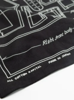Barbie Pattern Bandana Black<Kapital New