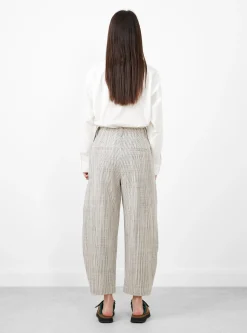 Bari Crop Trousers Cream Pin Stripe<Apiece Apart Outlet