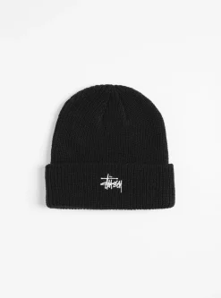 Basic Cuff Beanie Black<Stüssy Clearance