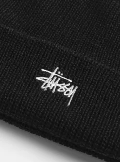 Basic Cuff Beanie Black<Stüssy Clearance