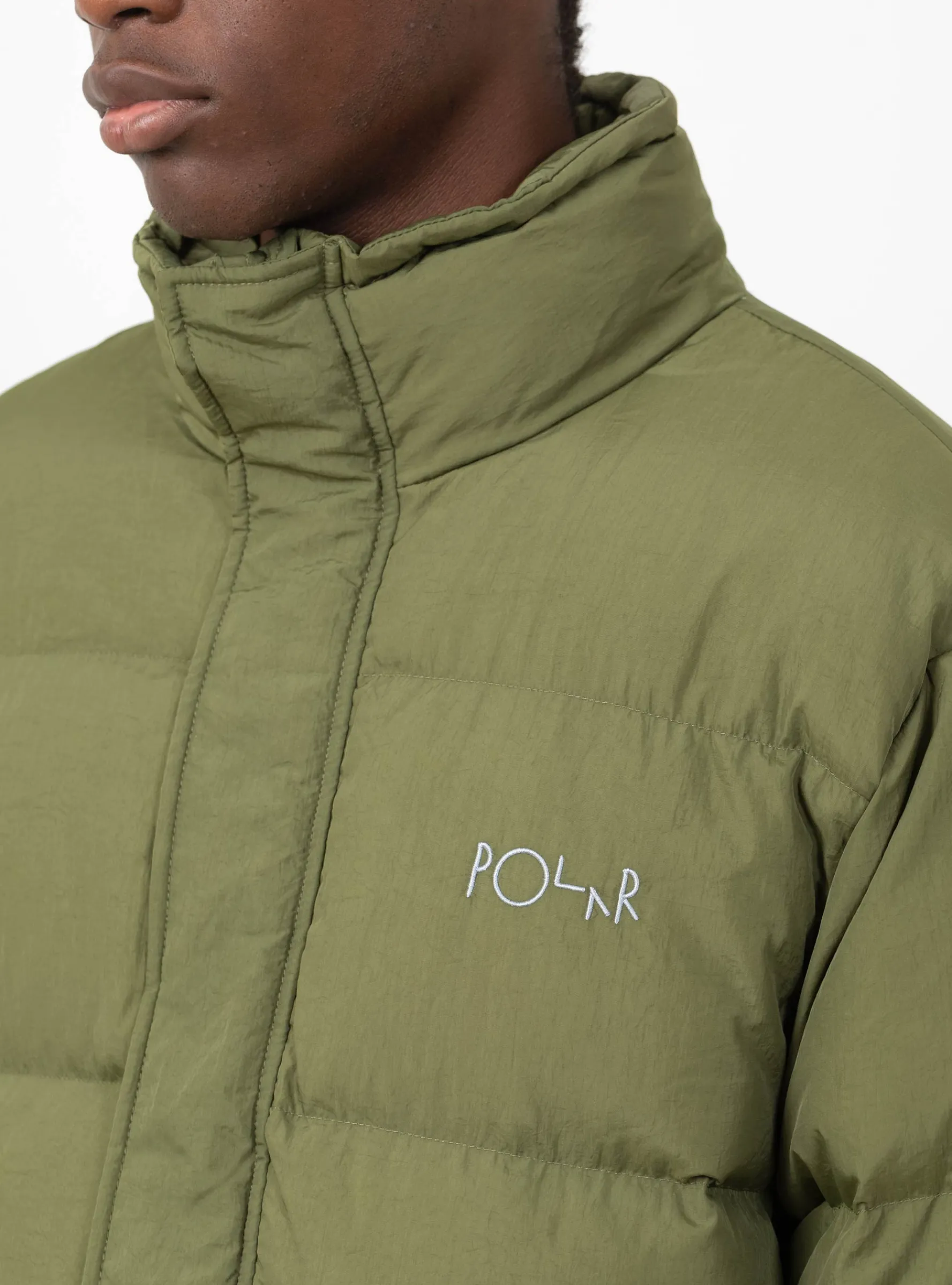 Basic Puffer Army Green<Polar Skate Co. Best