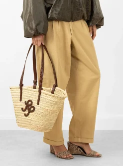 Basket Tote Croc Brown<Rejina Pyo Outlet