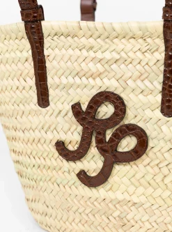 Basket Tote Croc Brown<Rejina Pyo Outlet