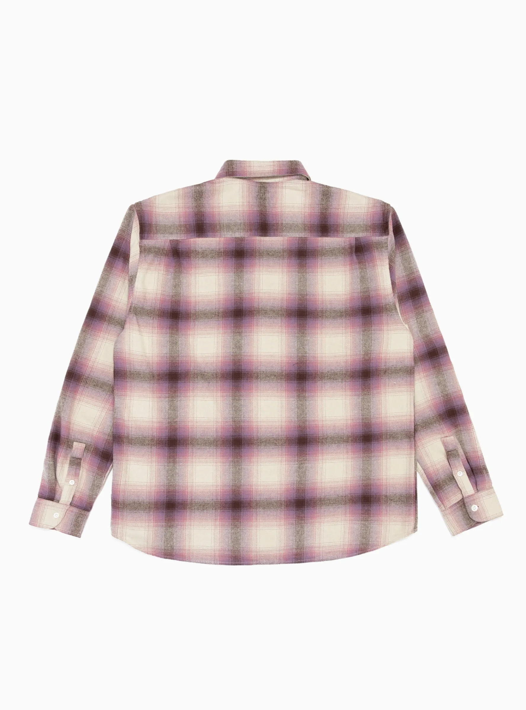 Bay Plaid Shirt Berry<Stussy Clearance