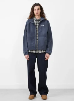 Beach Shell Wave Dye Navy<Stüssy Best