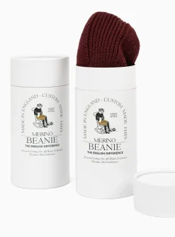 Beanie Burgundy<The English Difference Outlet