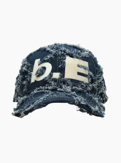 b.E Hat Navy Diamond Denim<b.Eautiful Best