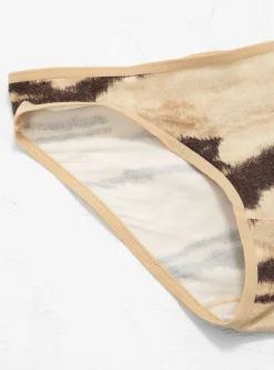 Bell Pants Beige & Brown Tiger Print<Baserange New