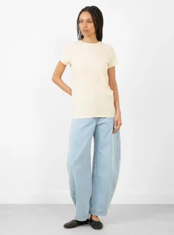 Bias Baby Tee Natural<Lauren Manoogian Fashion
