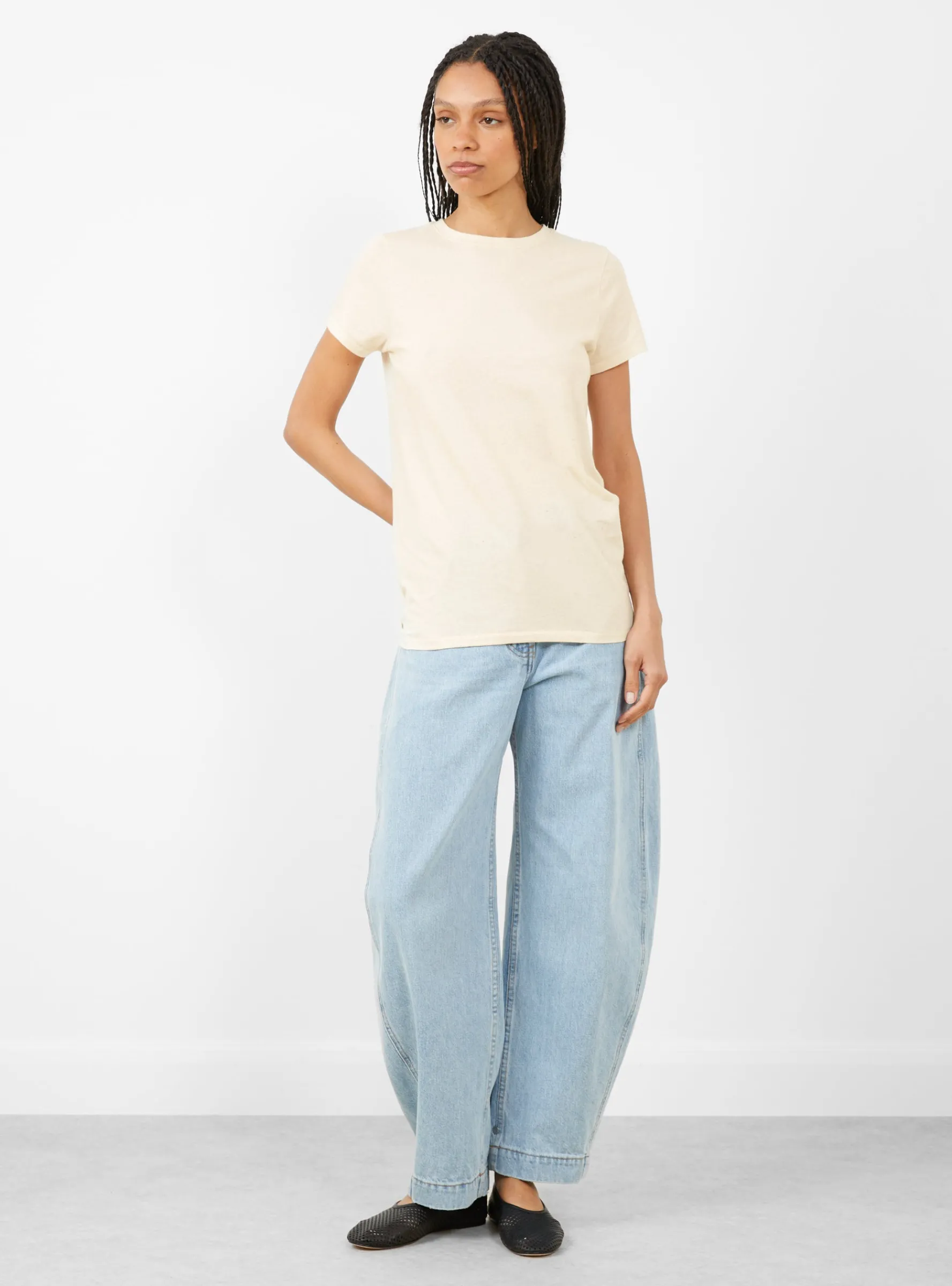 Bias Baby Tee Natural<Lauren Manoogian Fashion