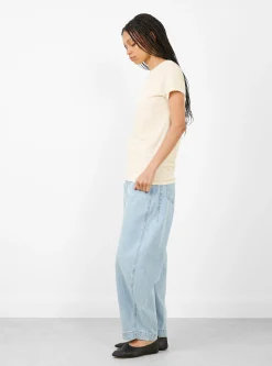 Bias Baby Tee Natural<Lauren Manoogian Fashion
