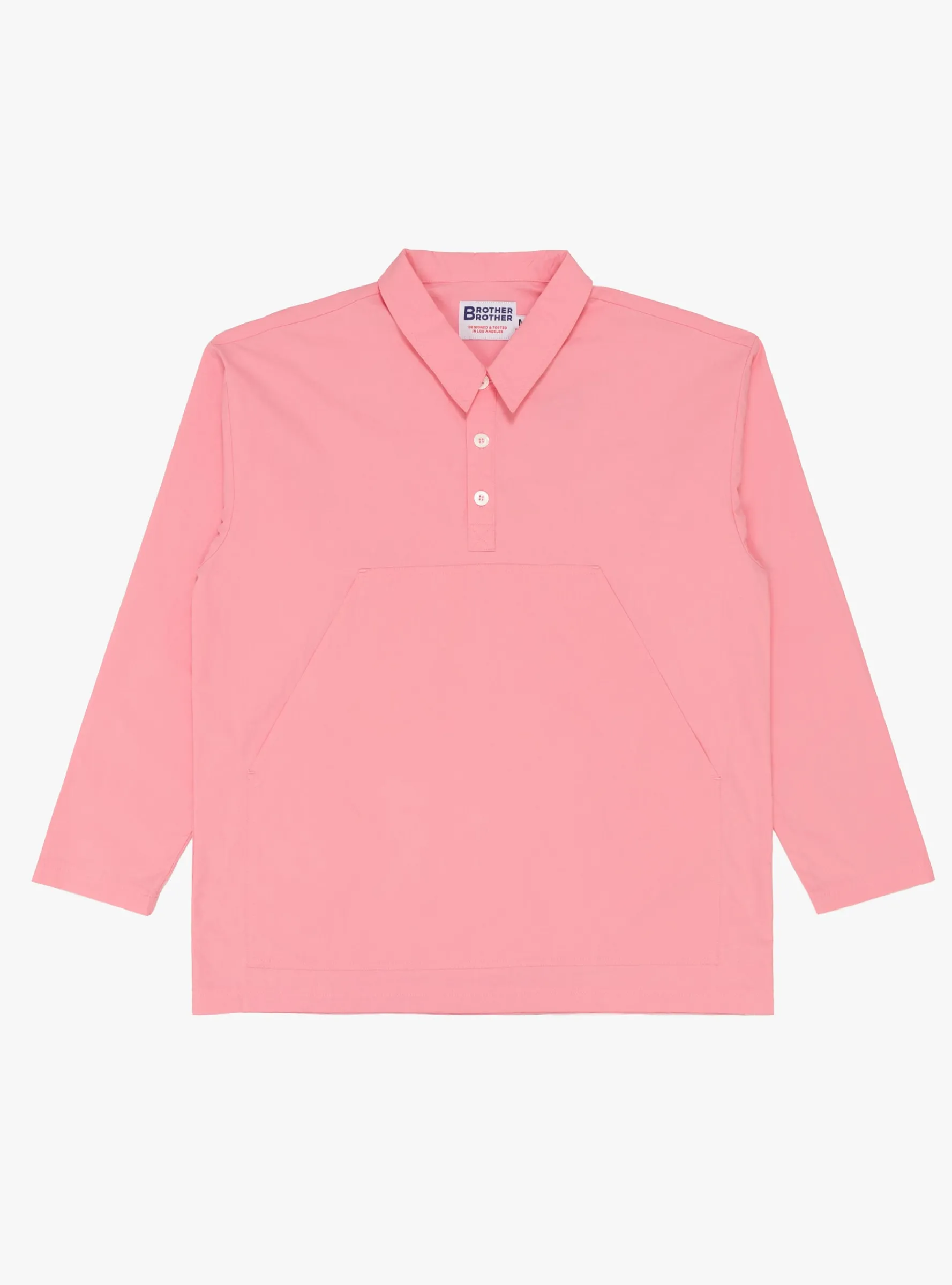 Big Pocket Smock Shirt Pink<Brother Brother New