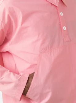 Big Pocket Smock Shirt Pink<Brother Brother New