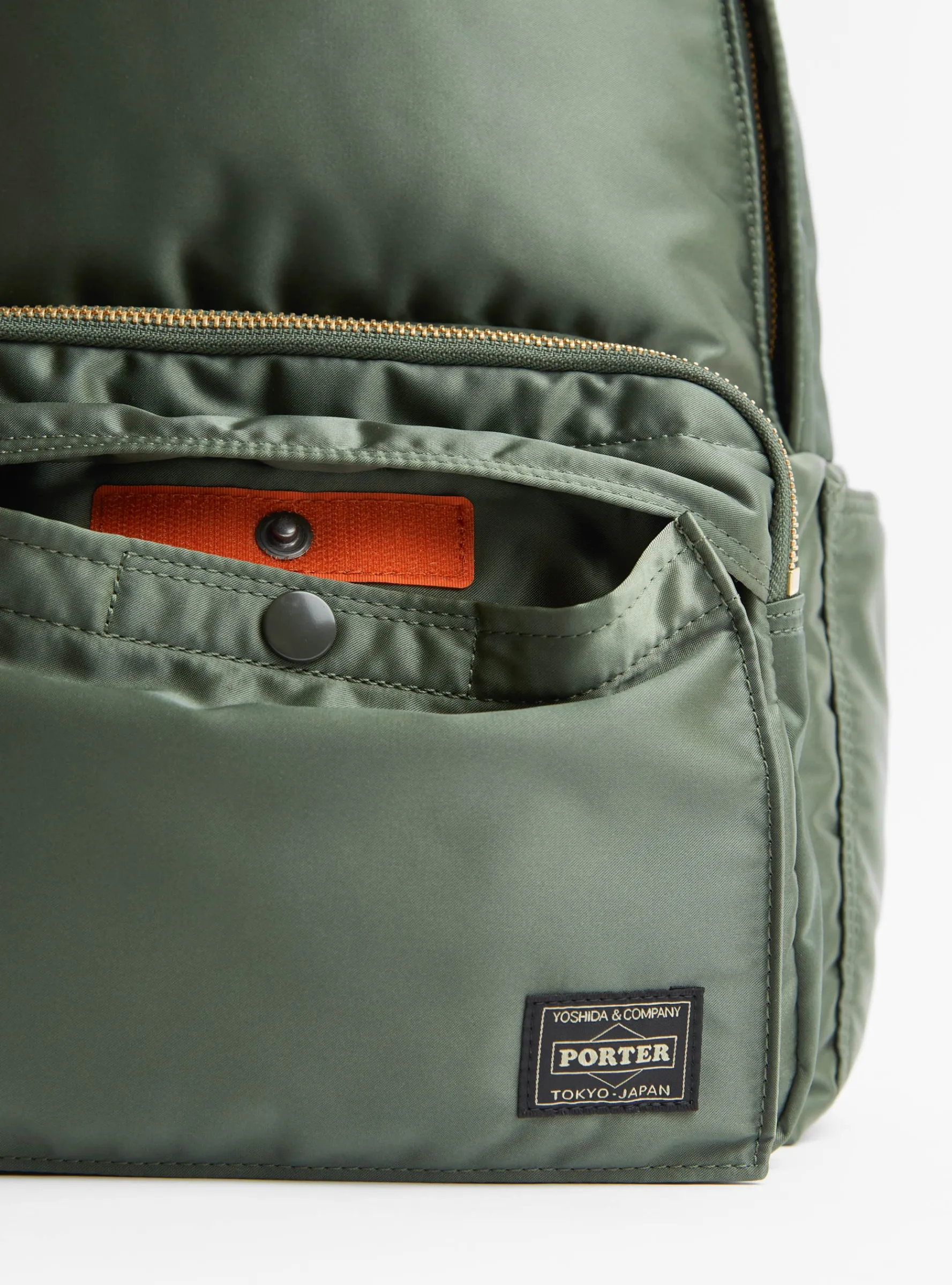 Bio-Nylon TANKER Daypack Sage Green<Porter Yoshida & Co. New