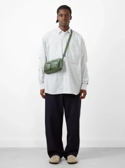 Bio-Nylon TANKER Sling Bag Sage Green<Porter Yoshida & Co. Outlet