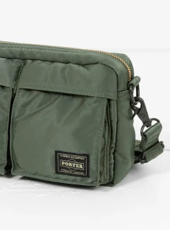 Bio-Nylon TANKER Sling Bag Sage Green<Porter Yoshida & Co. Outlet