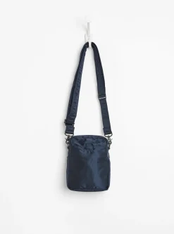 Bio-Nylon TANKER Vertical Bag Navy<Porter Yoshida & Co. Discount
