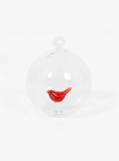 Bird Christmas Ball Red<Ichendorf Milano Clearance