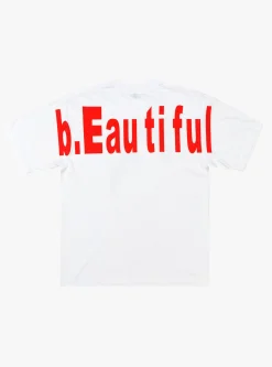 Biru T-Shirt White<b.Eautiful Outlet