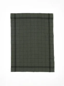 Bistrot Tea Towel Romarin Green<Charvet Éditions Sale