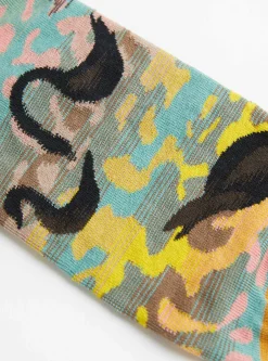 Blacklight Socks Landscape<Bonne Maison Fashion