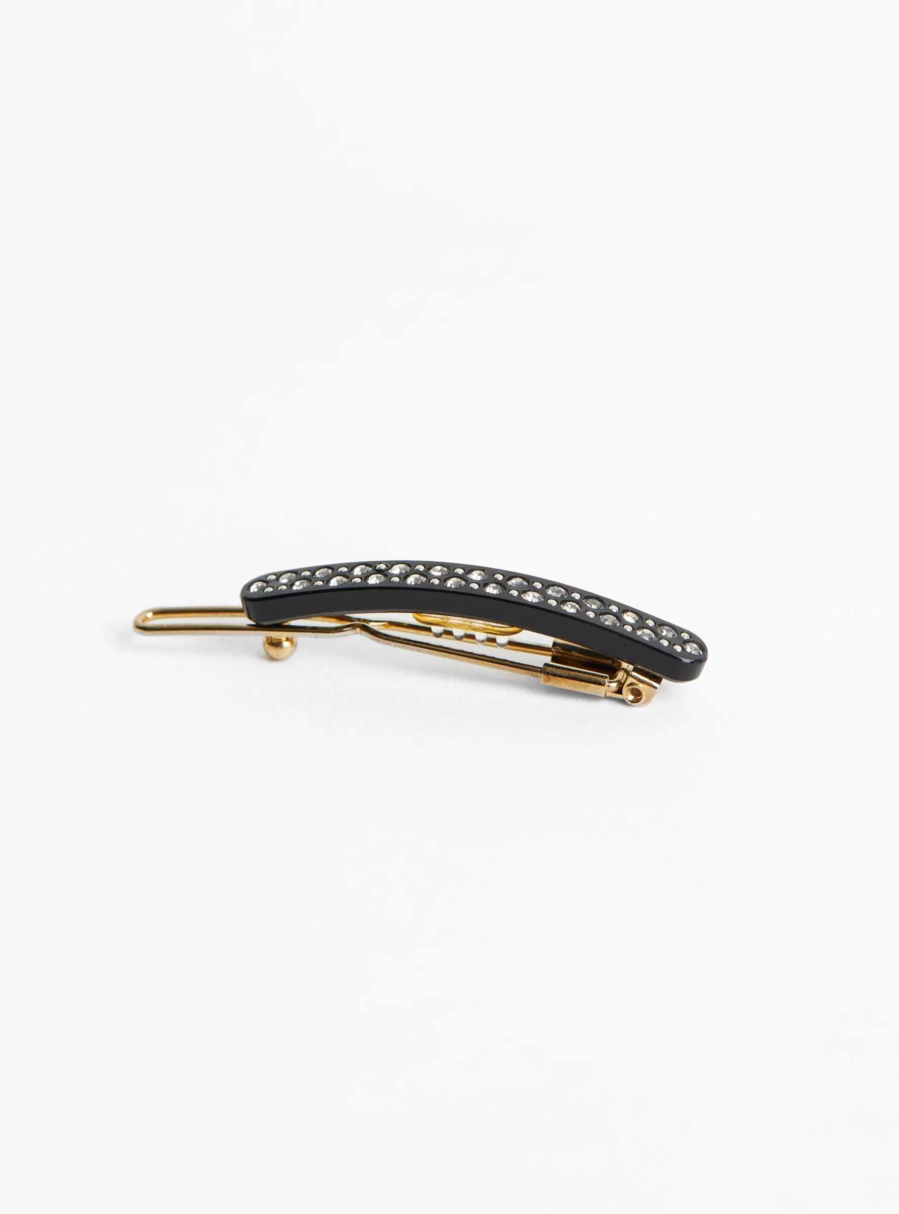Black with Swarovski Hair Clip<Kanel Best