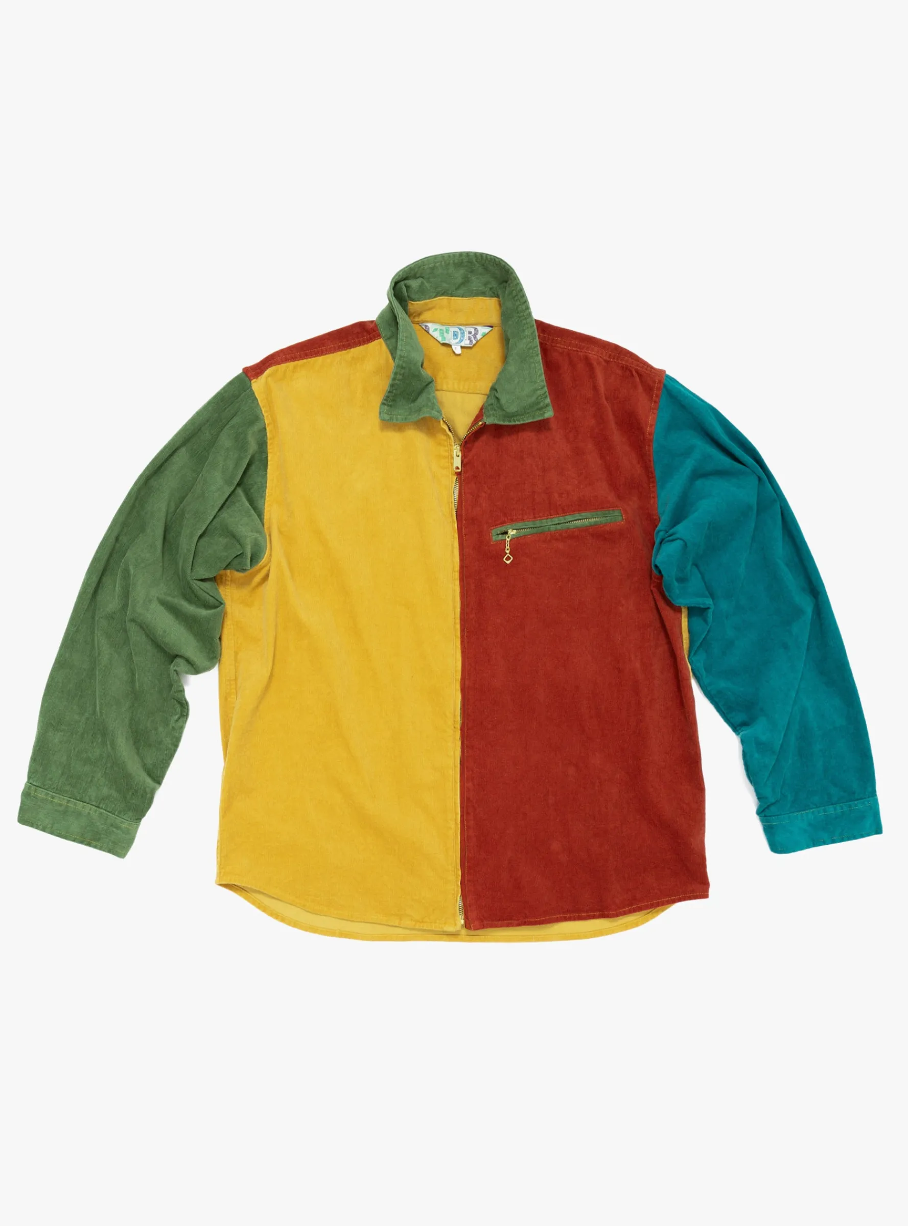 Block Shirt Mustard<TDR Best