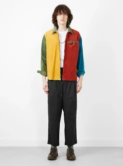 Block Shirt Mustard<TDR Best