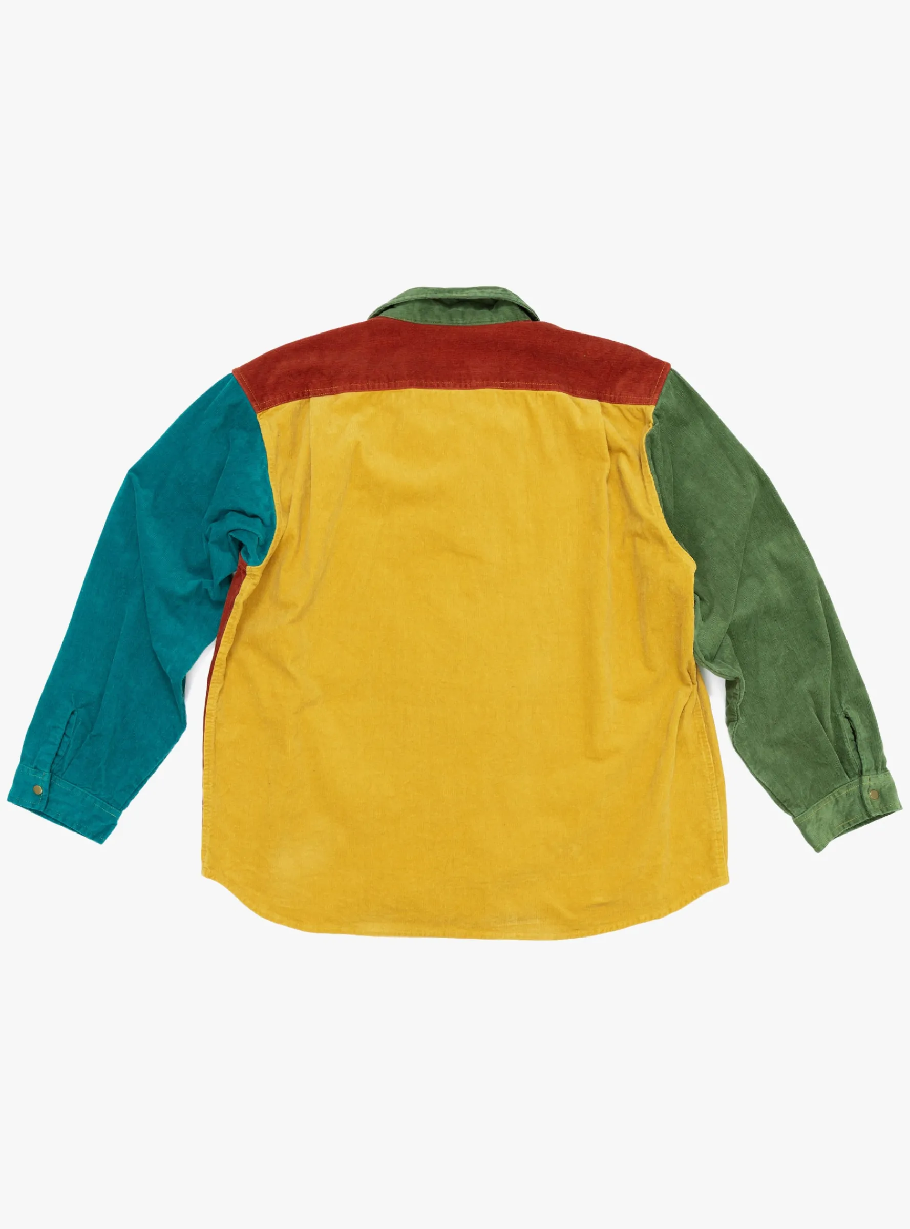 Block Shirt Mustard<TDR Best