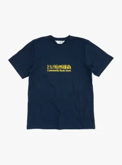 Book T-Shirt Navy<TDR New