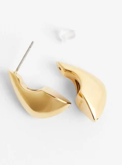 Bo Sma Demi-Lune Earrings Gold<Soeur Best