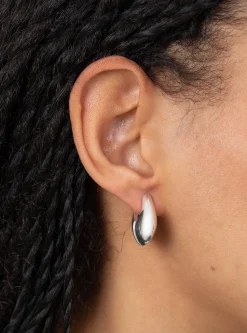 Bo Sma Demi-Lune Earrings Silver<Soeur Hot