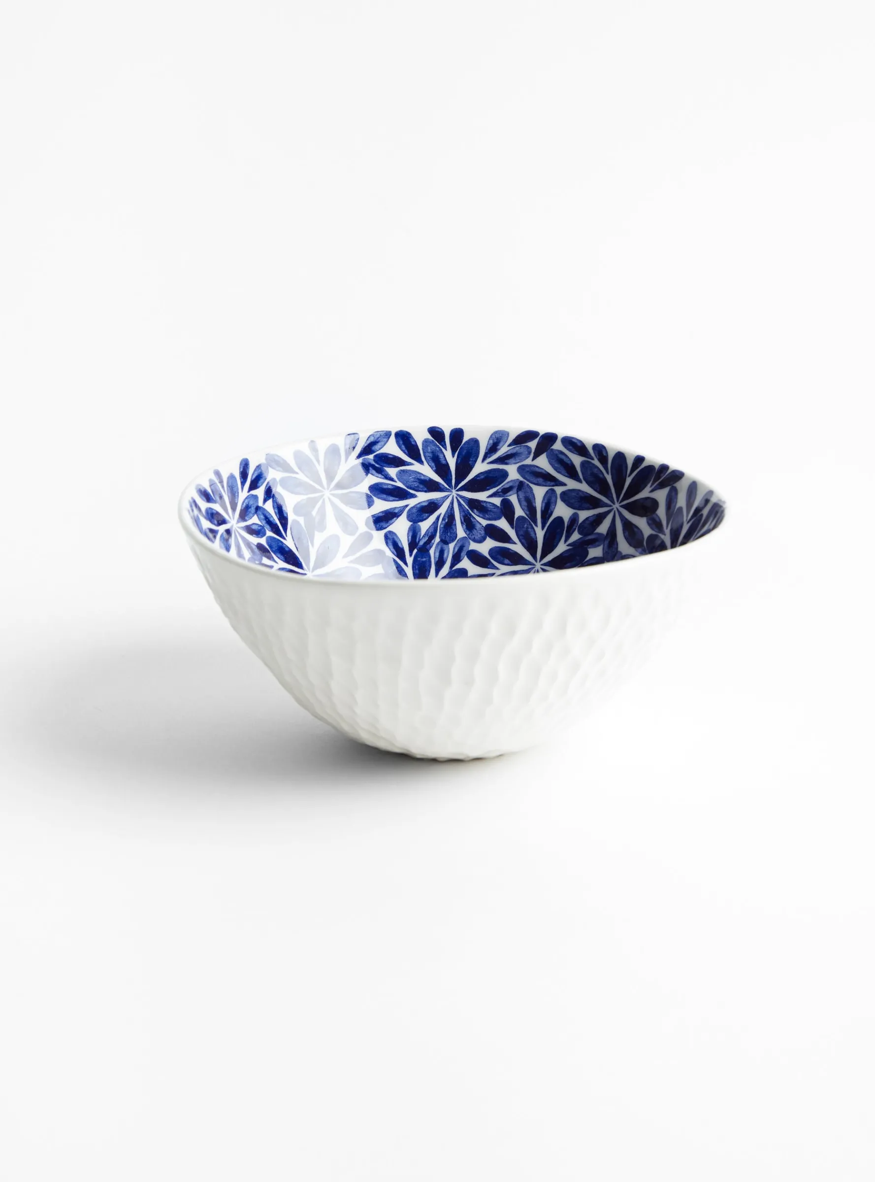 Bowl Blue Floral N5<Aida Dirse Clearance