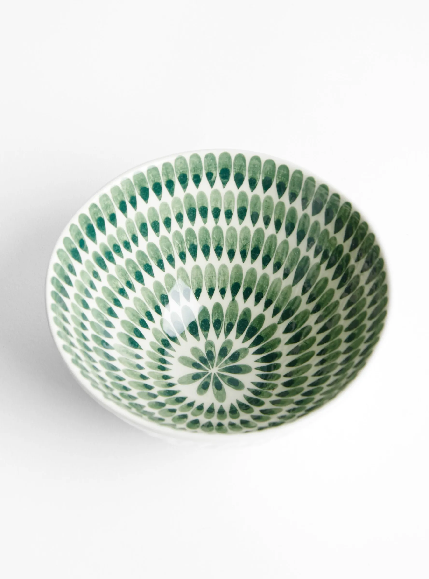 Bowl Green Drops N11<Aida Dirse Outlet