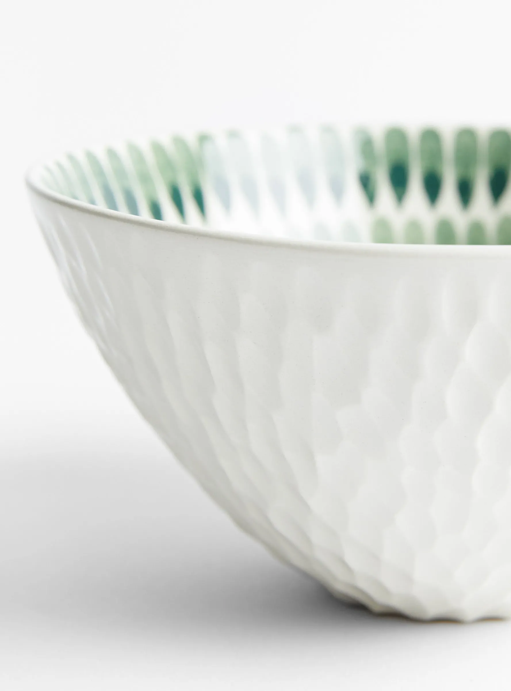 Bowl Green Drops N11<Aida Dirse Outlet