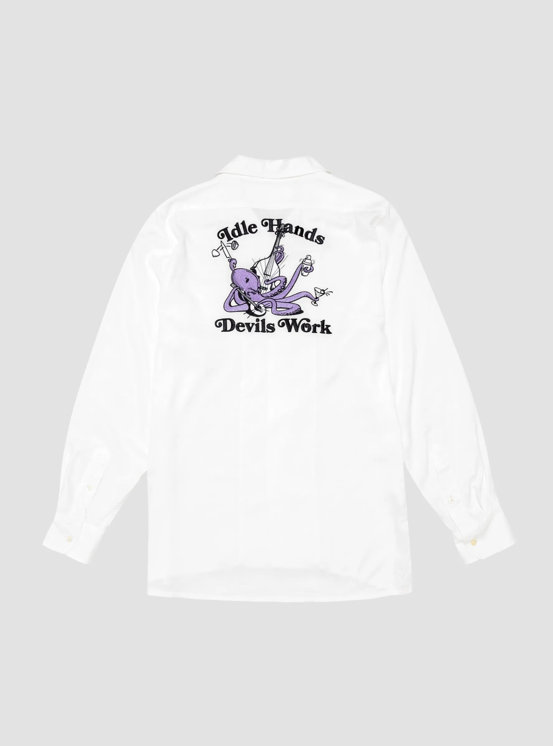 Bowling Shirt White<Reception Hot