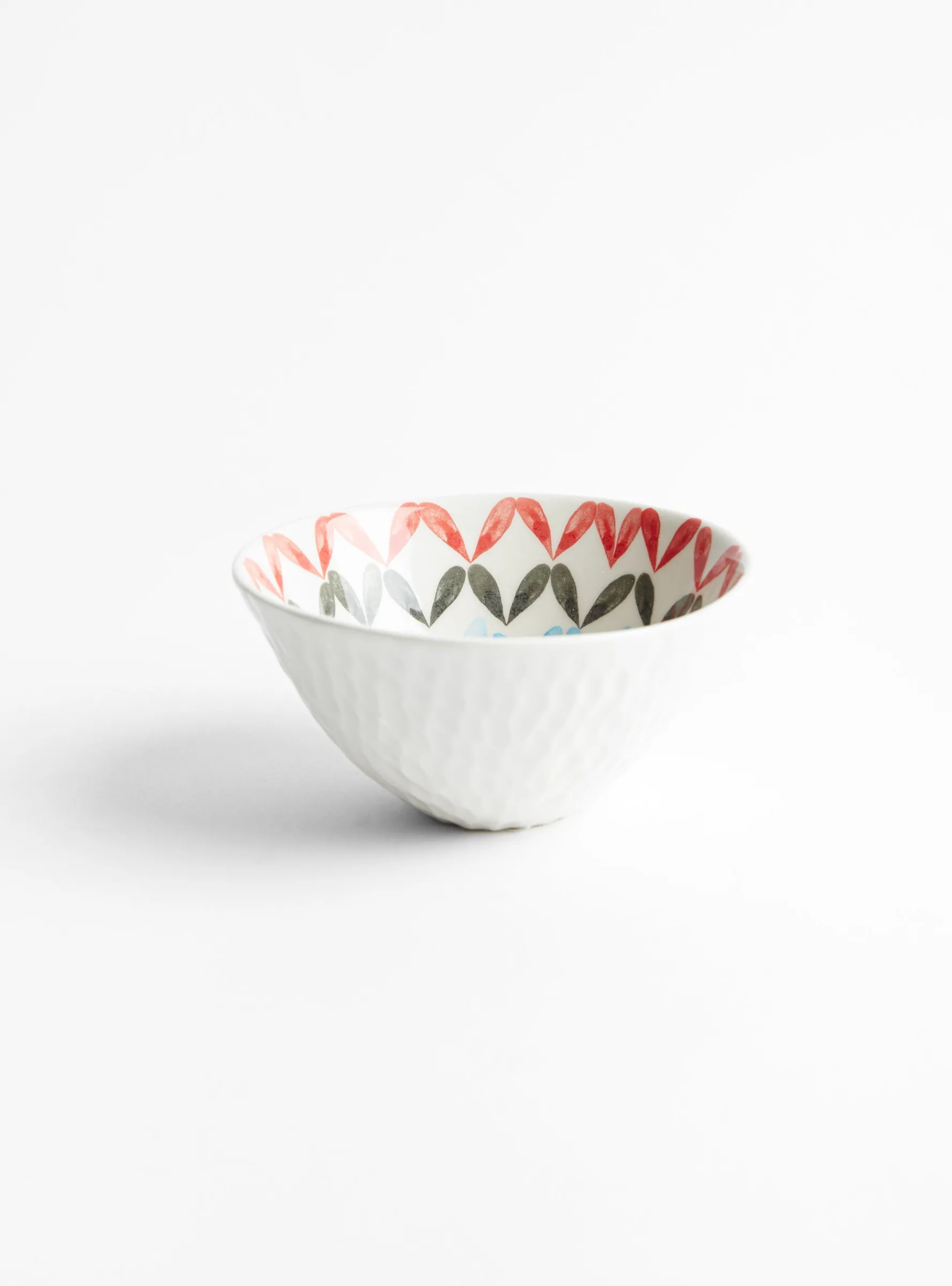 Bowl Pink/Black/Blue Petals N6<Aida Dirse Sale