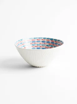 Bowl Pink/Blue Drops N17<Aida Dirse Best
