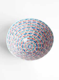 Bowl Pink/Blue Drops N17<Aida Dirse Best